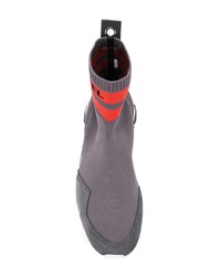 Мужские темно-серые кроссовки от Diesel