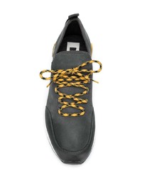 Мужские темно-серые кроссовки от Diesel