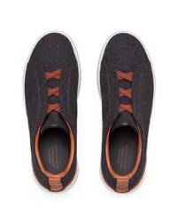 Мужские темно-серые кроссовки от Zegna