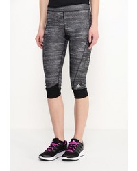 Темно-серые леггинсы от adidas Performance