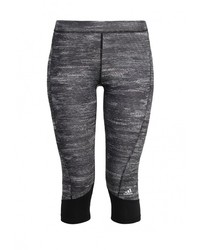 Темно-серые леггинсы от adidas Performance
