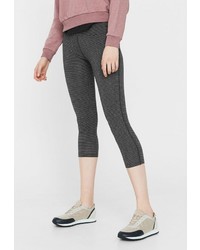 Темно-серые леггинсы от Mango