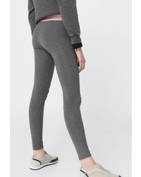 Темно-серые леггинсы от Mango