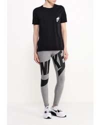 Темно-серые леггинсы от Nike