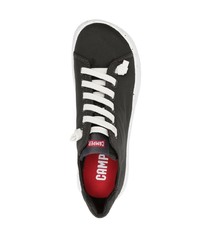 Мужские темно-серые низкие кеды из плотной ткани от Camper