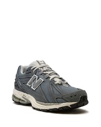 Мужские темно-серые низкие кеды от New Balance