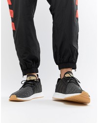 Мужские темно-серые низкие кеды от adidas Originals