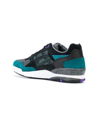 Мужские темно-серые низкие кеды от Asics