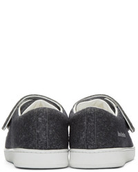 Мужские темно-серые низкие кеды от Acne Studios