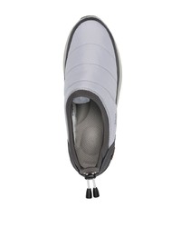 Мужские темно-серые низкие кеды от Suicoke