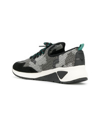 Мужские темно-серые низкие кеды от Diesel