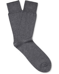 Мужские темно-серые носки от John Smedley