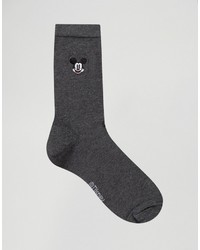 Мужские темно-серые носки от Asos