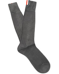 Мужские темно-серые носки от Thom Browne