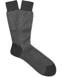 Мужские темно-серые носки от Tom Ford