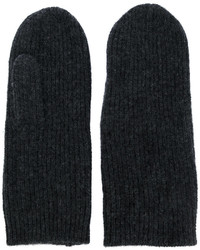 Женские темно-серые перчатки от Isabel Marant