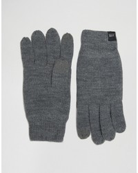 Мужские темно-серые перчатки от Jack and Jones