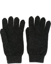 Мужские темно-серые перчатки от N.Peal