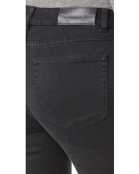 Темно-серые рваные джинсы скинни от The Kooples
