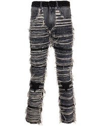 Мужские темно-серые рваные джинсы от 1017 Alyx 9Sm