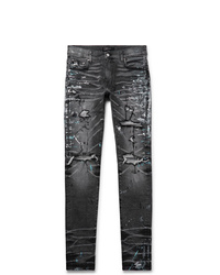 Мужские темно-серые рваные джинсы от Amiri