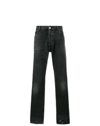 Мужские темно-серые рваные джинсы от Balenciaga