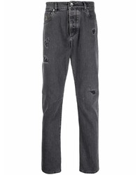 Мужские темно-серые рваные джинсы от Brunello Cucinelli