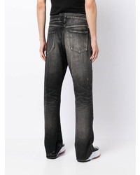 Мужские темно-серые рваные джинсы от Maison Mihara Yasuhiro
