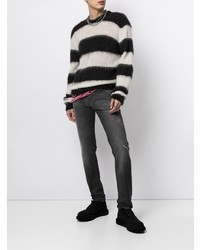 Мужские темно-серые рваные джинсы от Dolce & Gabbana