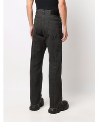 Мужские темно-серые рваные джинсы от Ambush