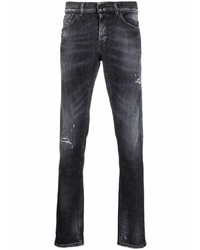 Мужские темно-серые рваные джинсы от Dondup