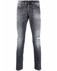 Мужские темно-серые рваные джинсы от Dondup