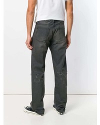 Мужские темно-серые рваные джинсы от Faith Connexion