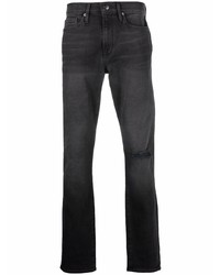 Мужские темно-серые рваные джинсы от Frame