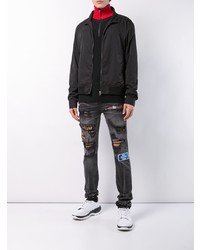 Мужские темно-серые рваные джинсы от God's Masterful Children