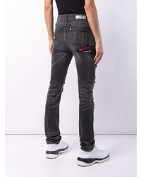 Мужские темно-серые рваные джинсы от God's Masterful Children