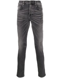 Мужские темно-серые рваные джинсы от PRPS