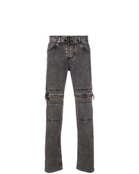 Мужские темно-серые рваные джинсы от Versace Jeans