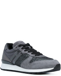 Женские темно-серые резиновые кеды от Hogan