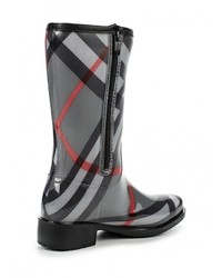 Женские темно-серые резиновые сапоги от Mon Ami