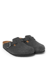 Мужские темно-серые сандалии от Birkenstock