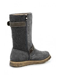 Темно-серые сапоги от Luhta