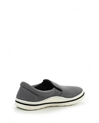 Мужские темно-серые слипоны от Crocs