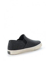 Мужские темно-серые слипоны от Gioseppo