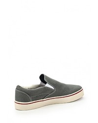 Мужские темно-серые слипоны от Strobbs