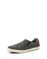 Мужские темно-серые слипоны от Tesoro