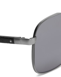 Мужские темно-серые солнцезащитные очки от Bottega Veneta