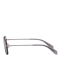 Мужские темно-серые солнцезащитные очки от Rag and Bone