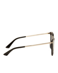 Мужские темно-серые солнцезащитные очки от McQ Alexander McQueen