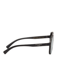 Мужские темно-серые солнцезащитные очки от Dolce and Gabbana